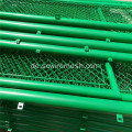 Grüner PVC-Maschendrahtzaun